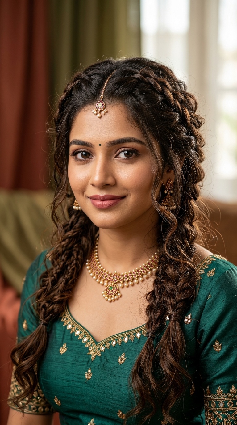 Messy Bohemian Braids