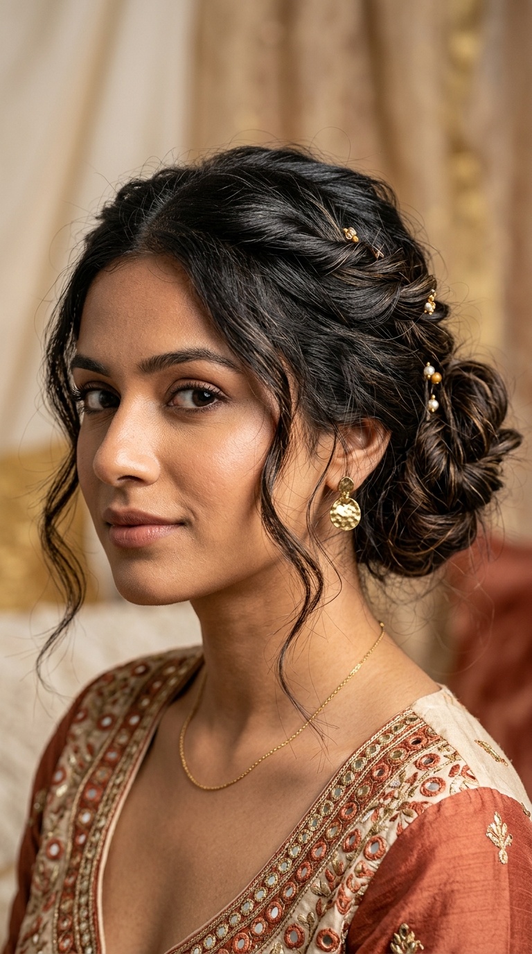 Messy Bohemian Double Twist