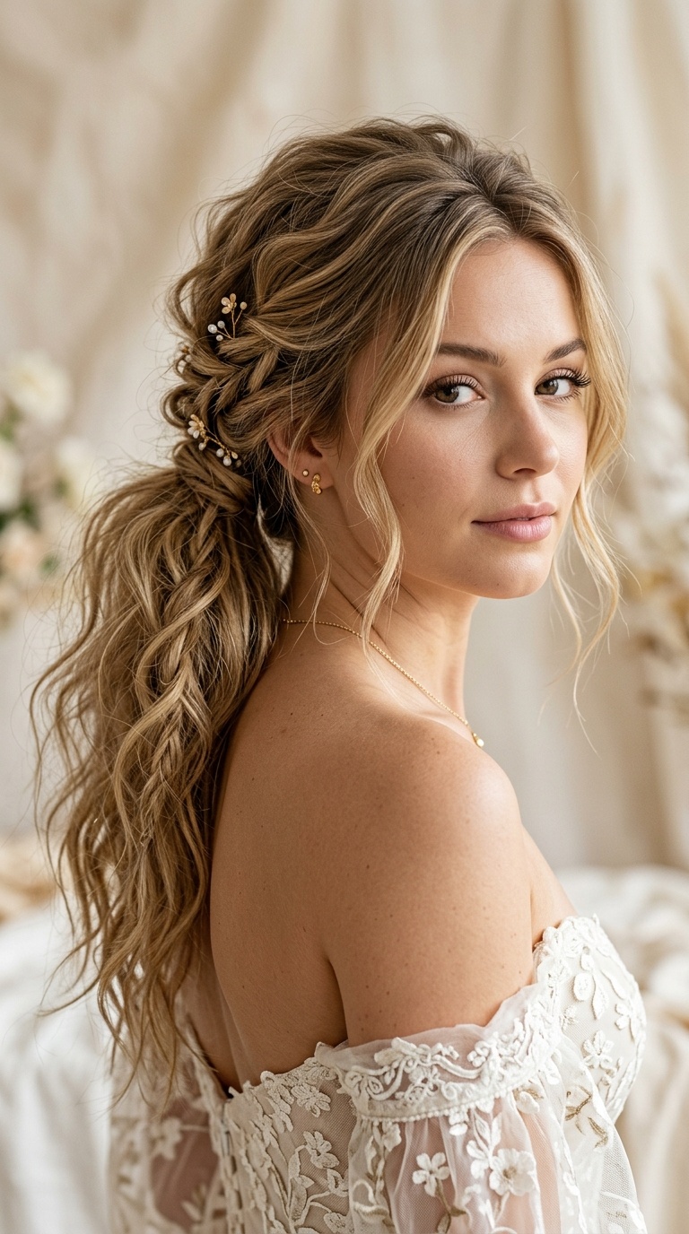 Messy Boho Low Pony