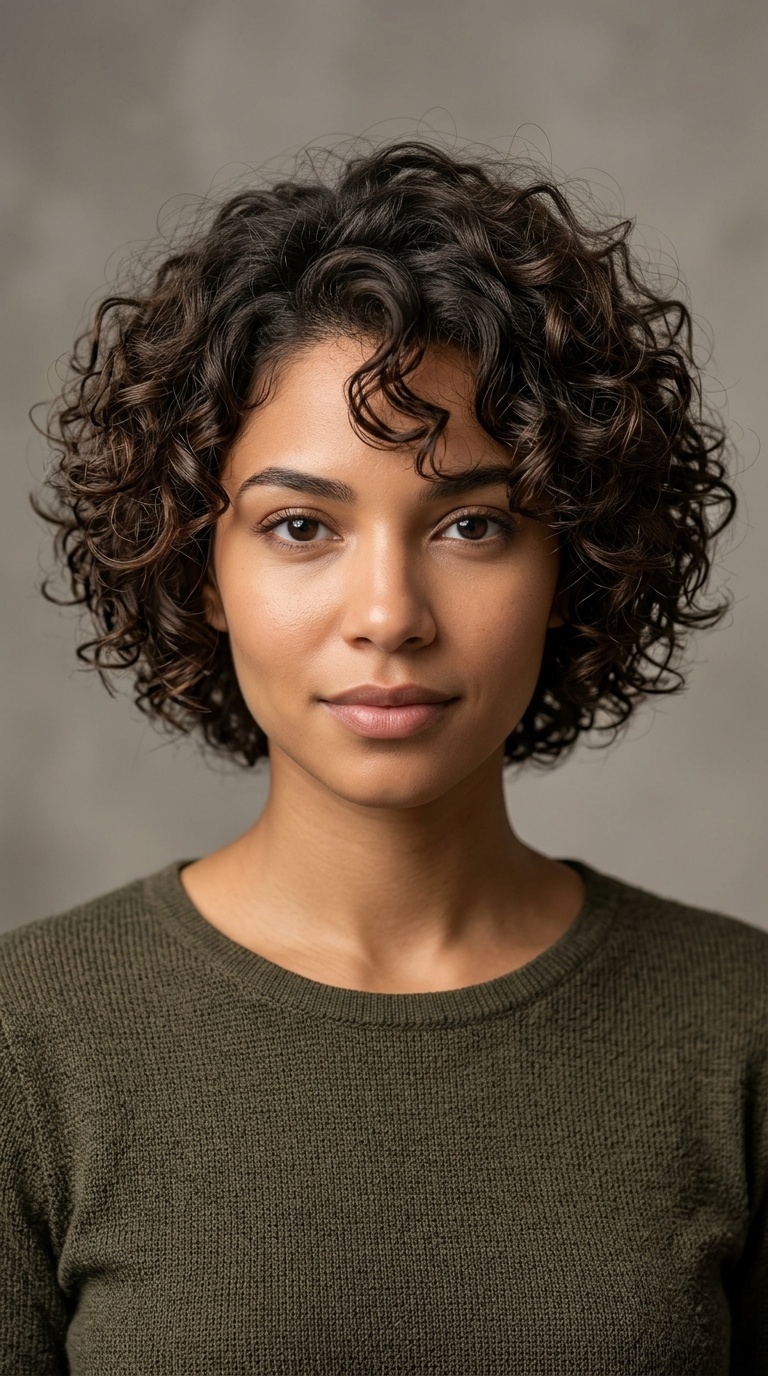 Messy Curly Pixie-Bob (Bixie)