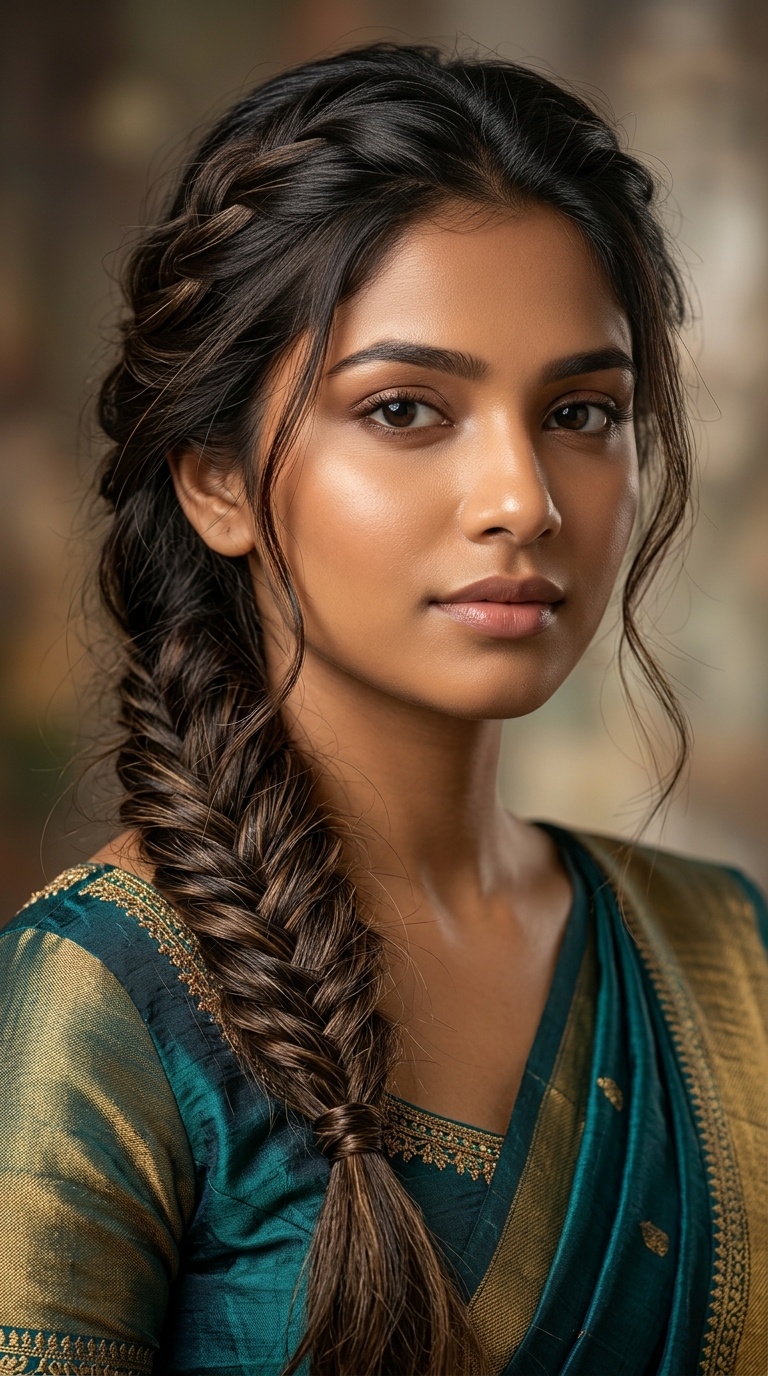 Messy Fishtail Braid