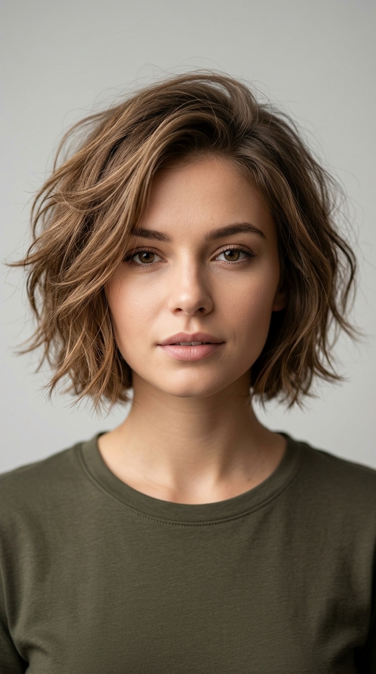 Messy French Bob