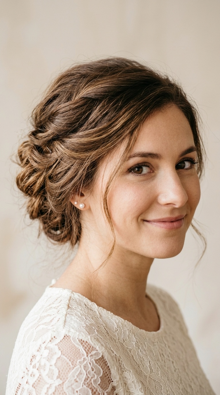 Messy French Twist