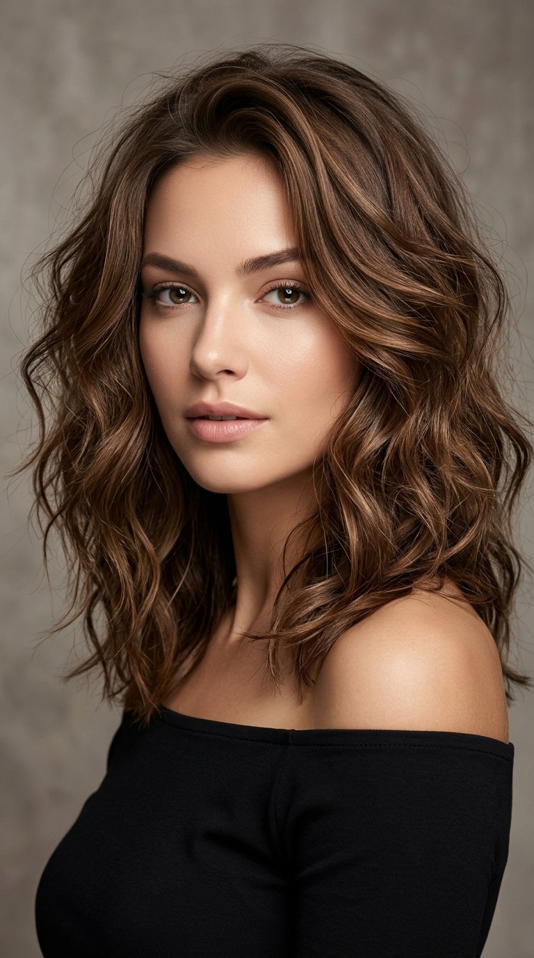 Messy Glam Undone Waves