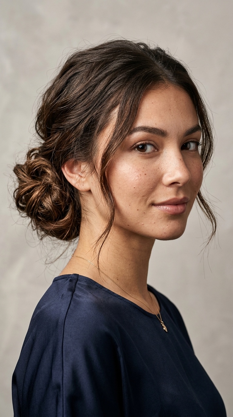 Messy Low Bun