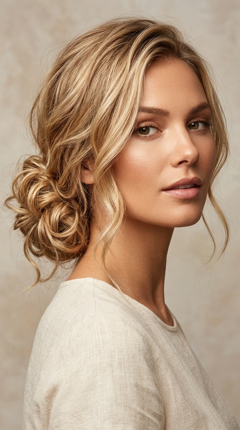 Messy Low Bun