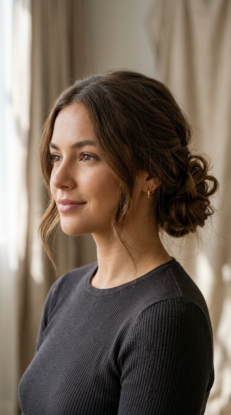 Messy Low Bun