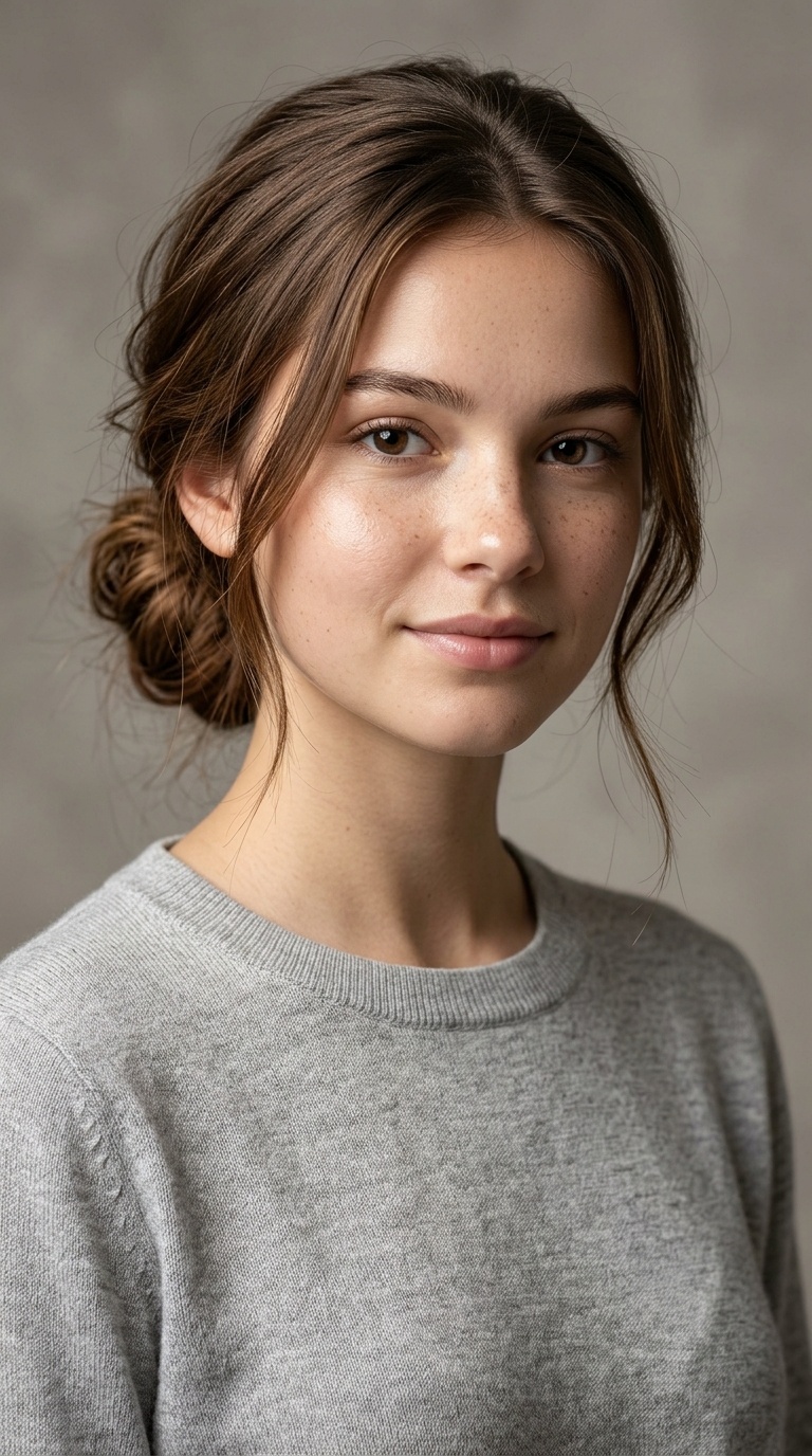 Messy Low Bun