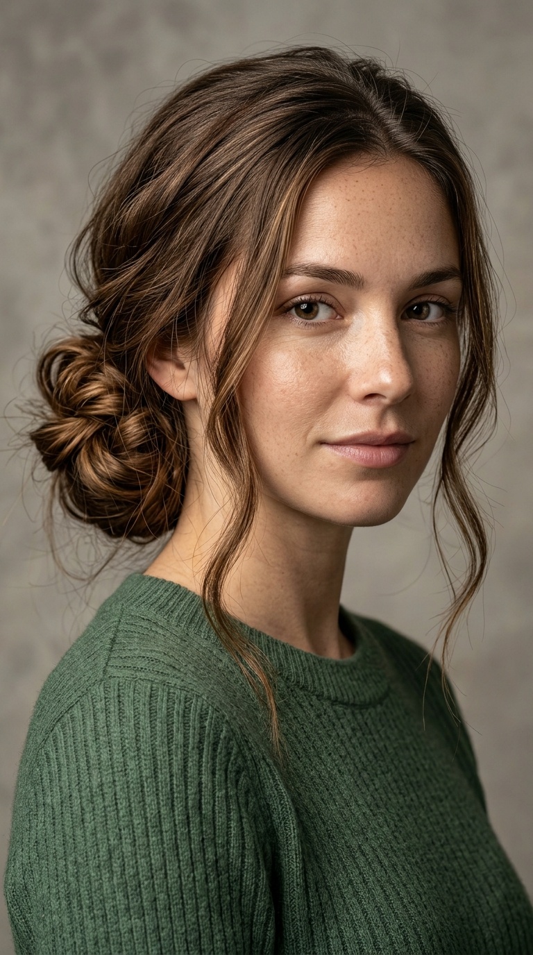 Messy Low Bun