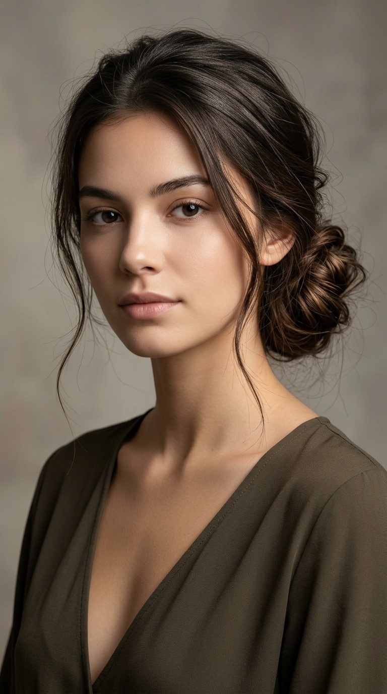 Messy Low Bun