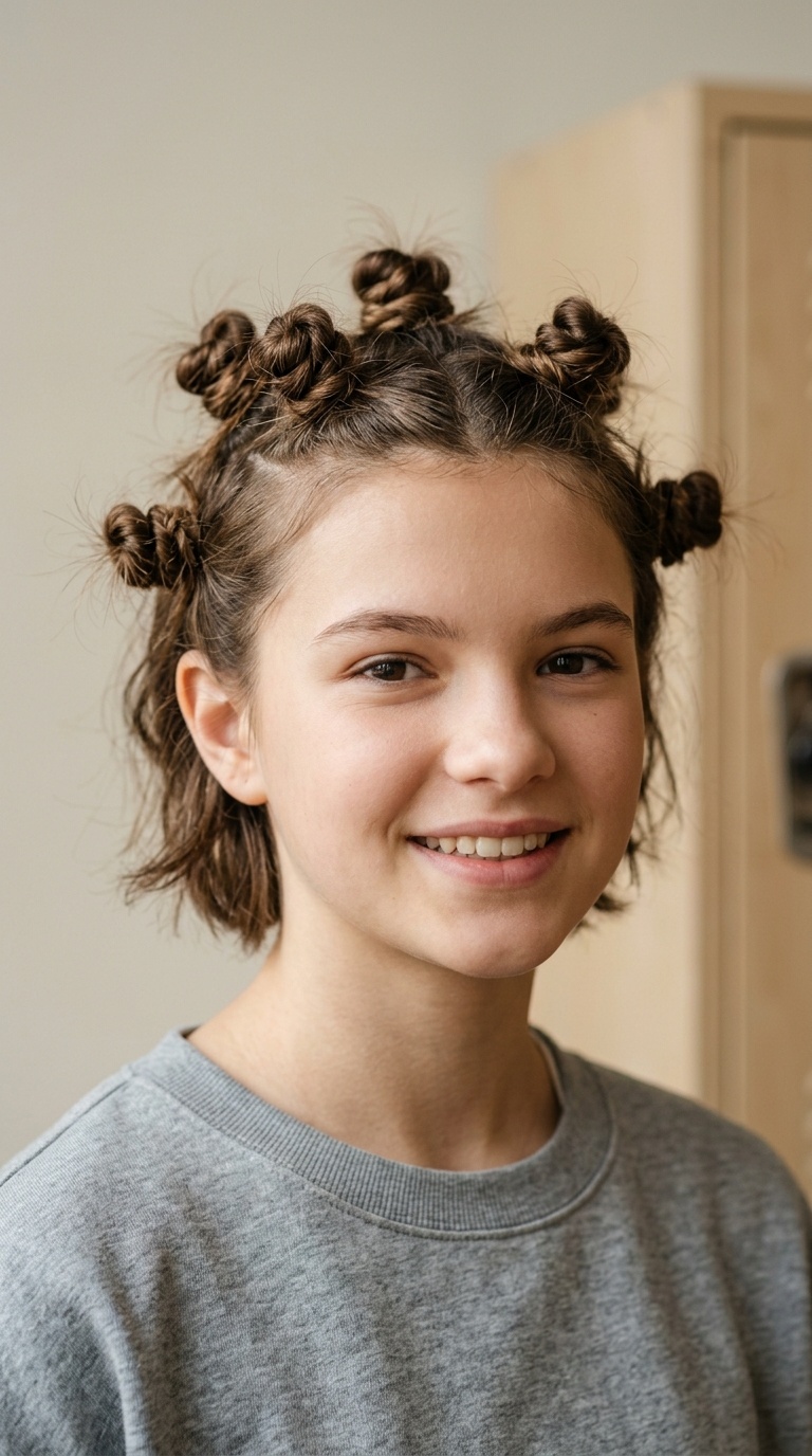 Messy Micro-Buns