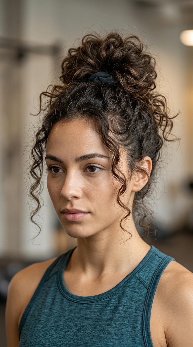 Messy Pineapple Bun