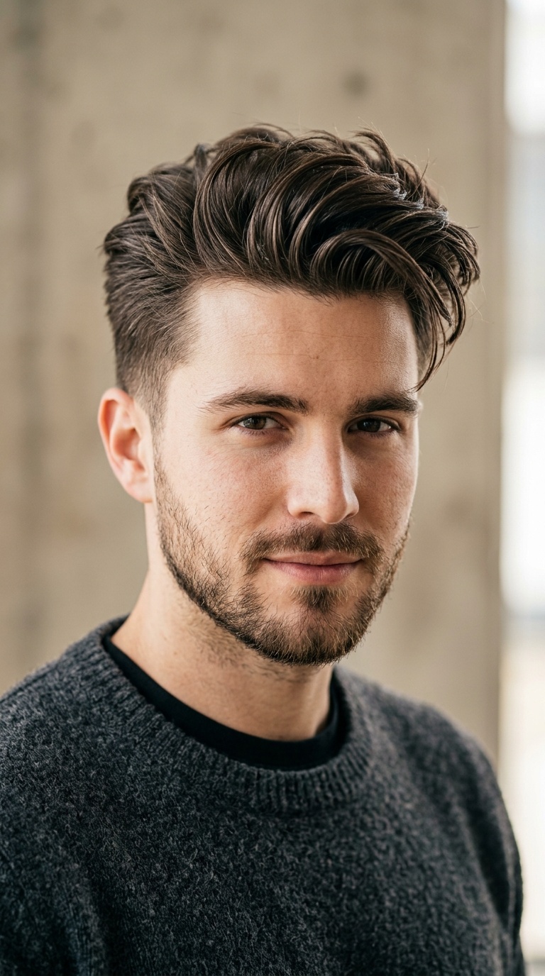 Messy Pompadour