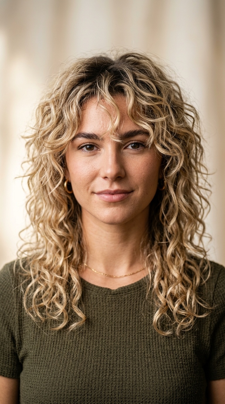 Messy Shag Curls