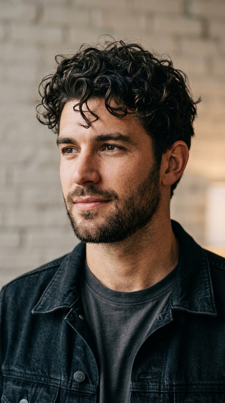Messy Short Curls