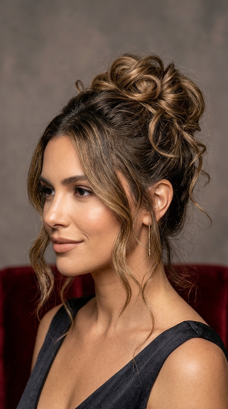 Messy Textured Bun