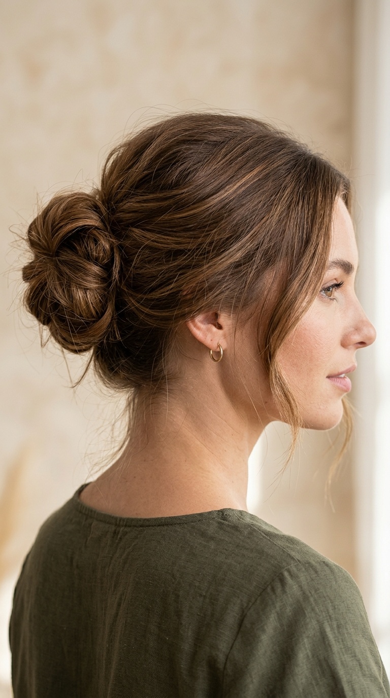 Messy Textured Bun