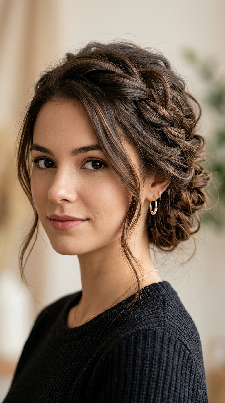 Messy Textured Chignon