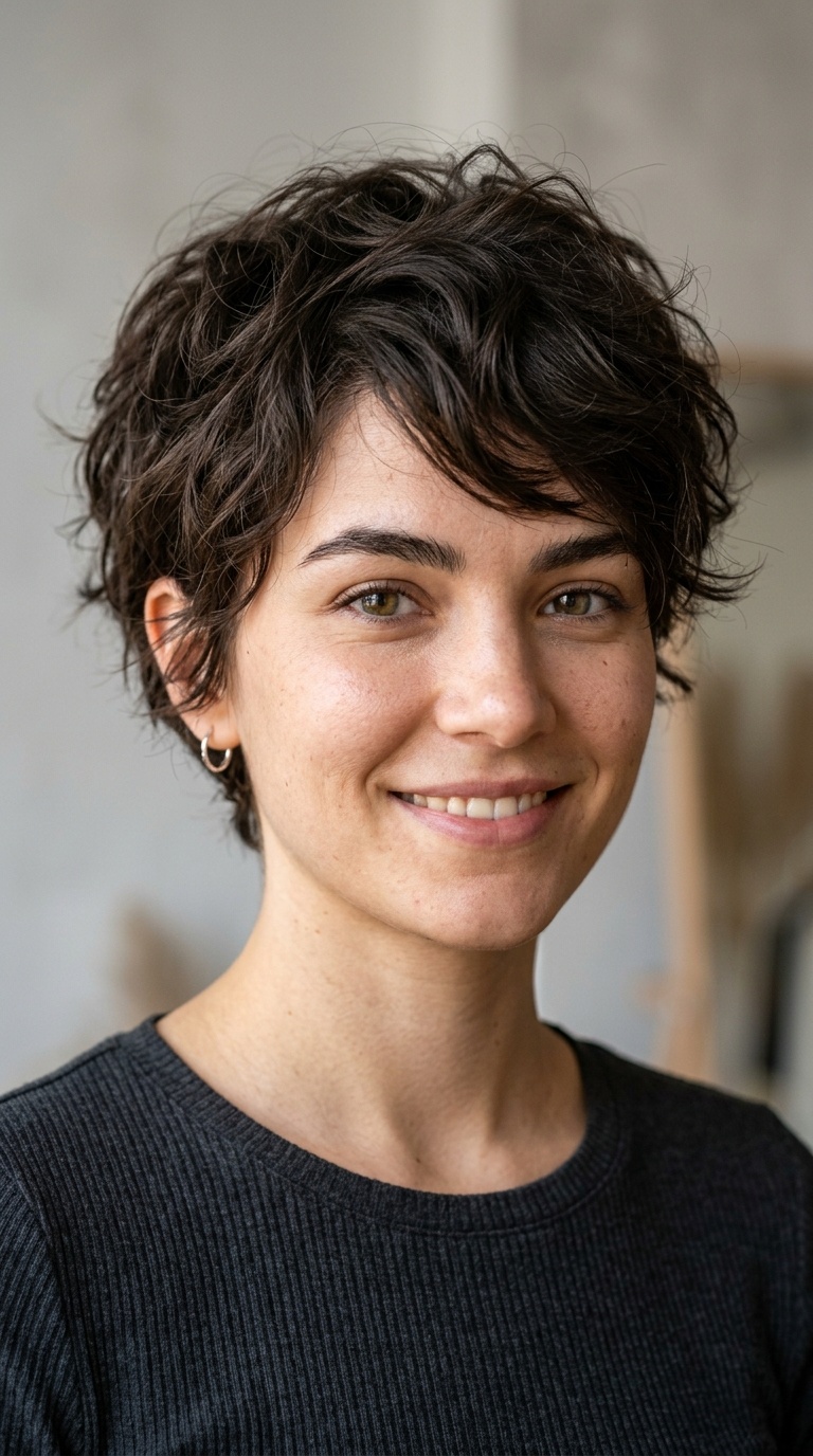 Messy Textured Pixie