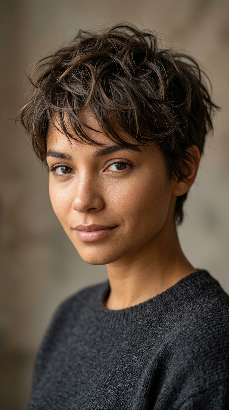 Messy Textured Pixie