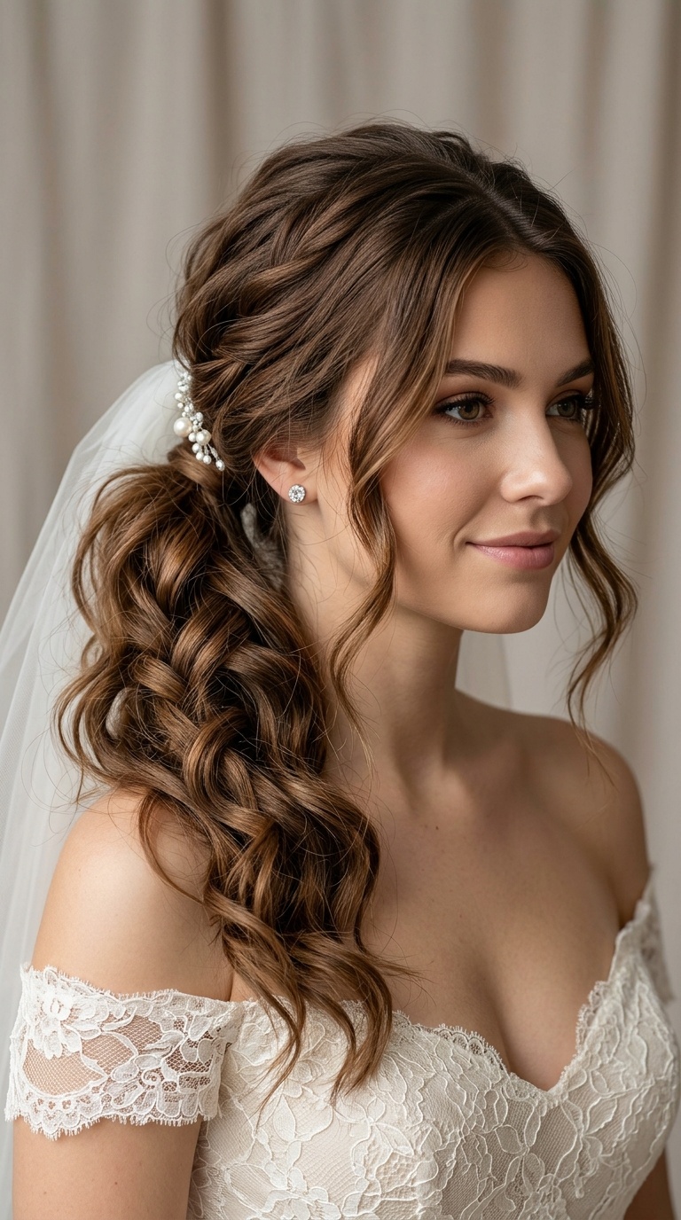 Messy Textured Ponytail