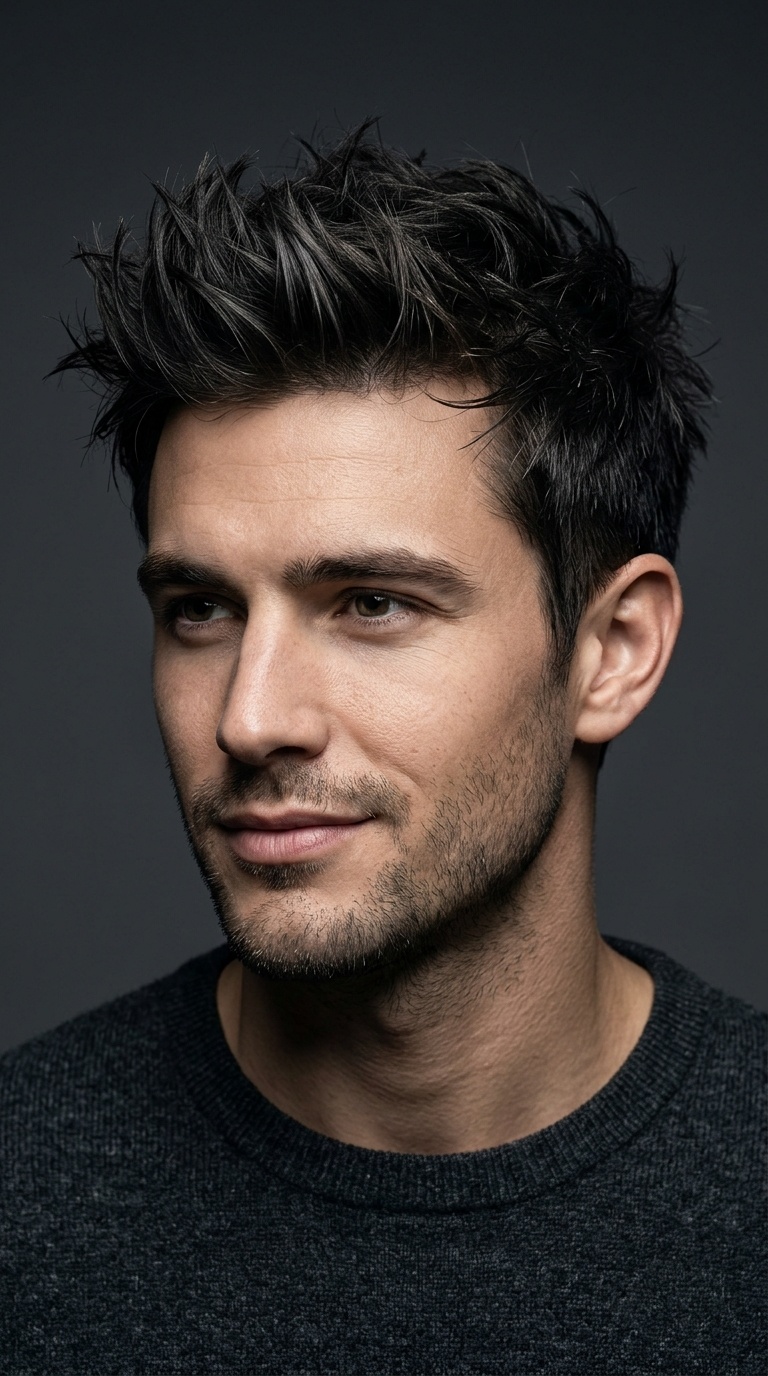 Messy Textured Spikes