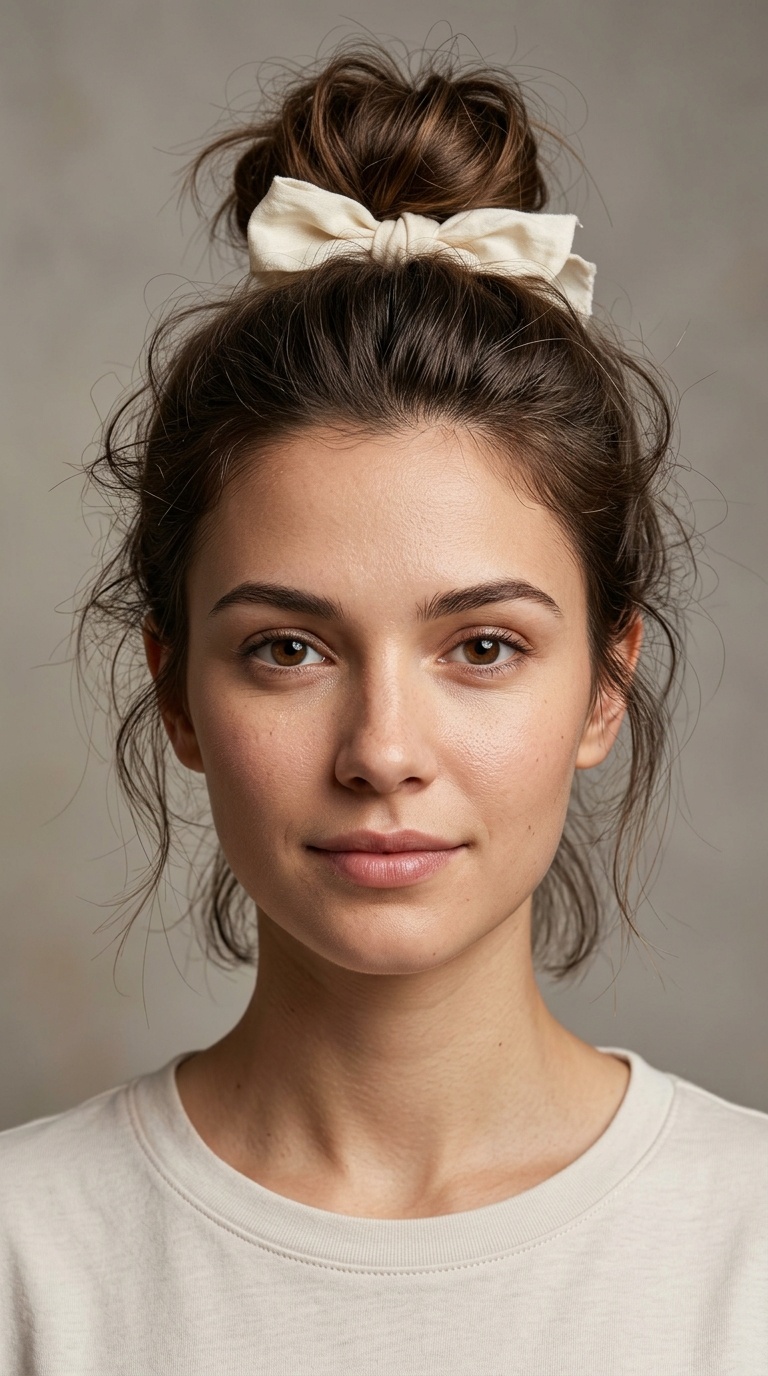 Messy Top Knot