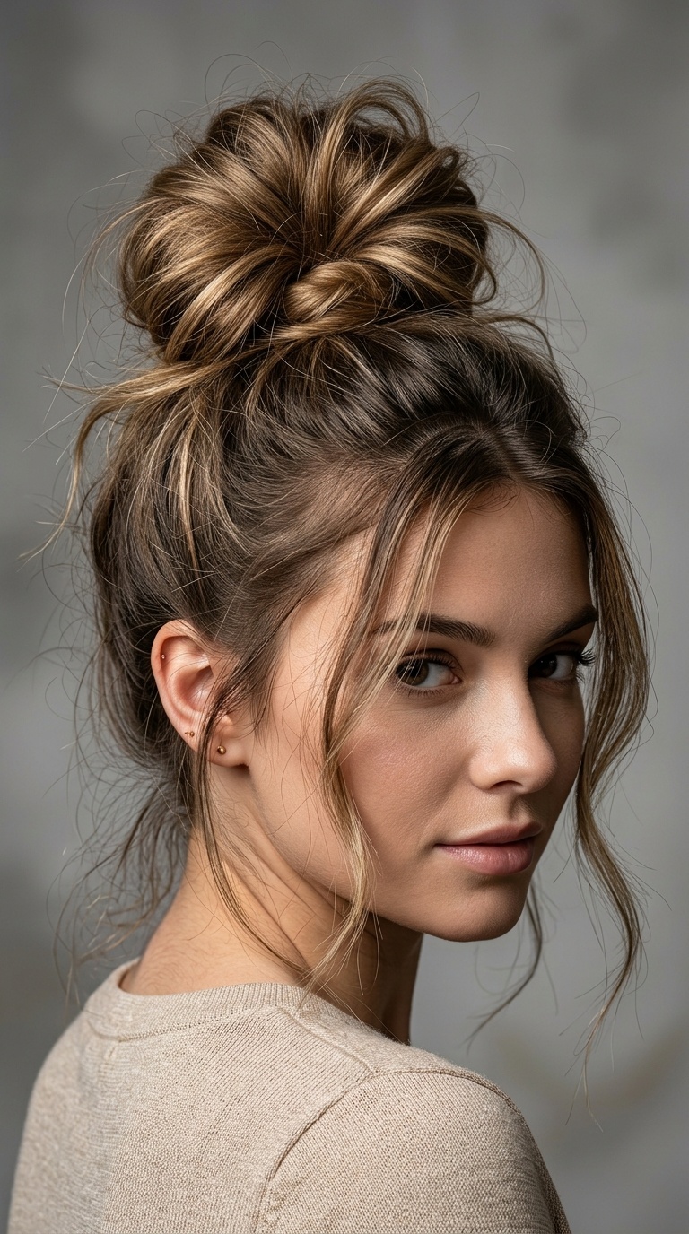 Messy Top Knot
