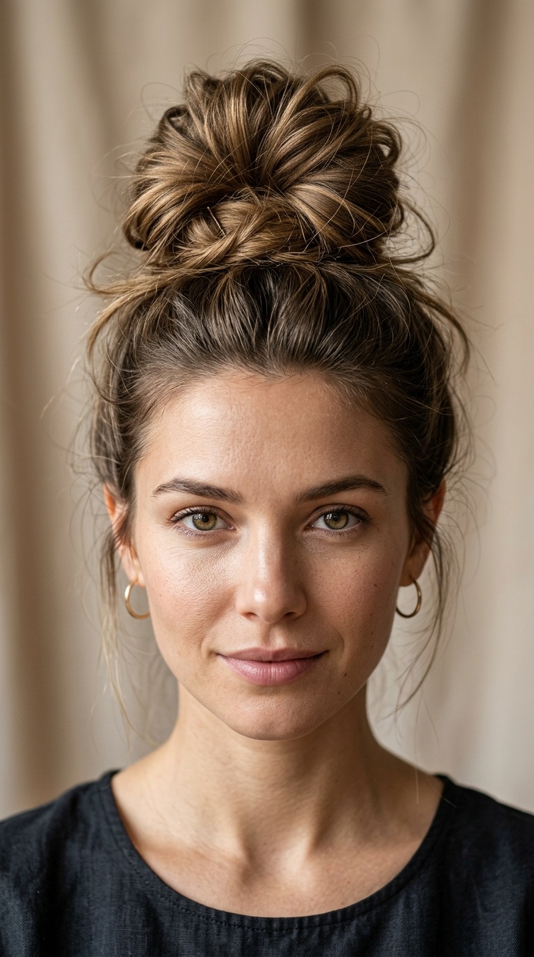 Messy Top Knot
