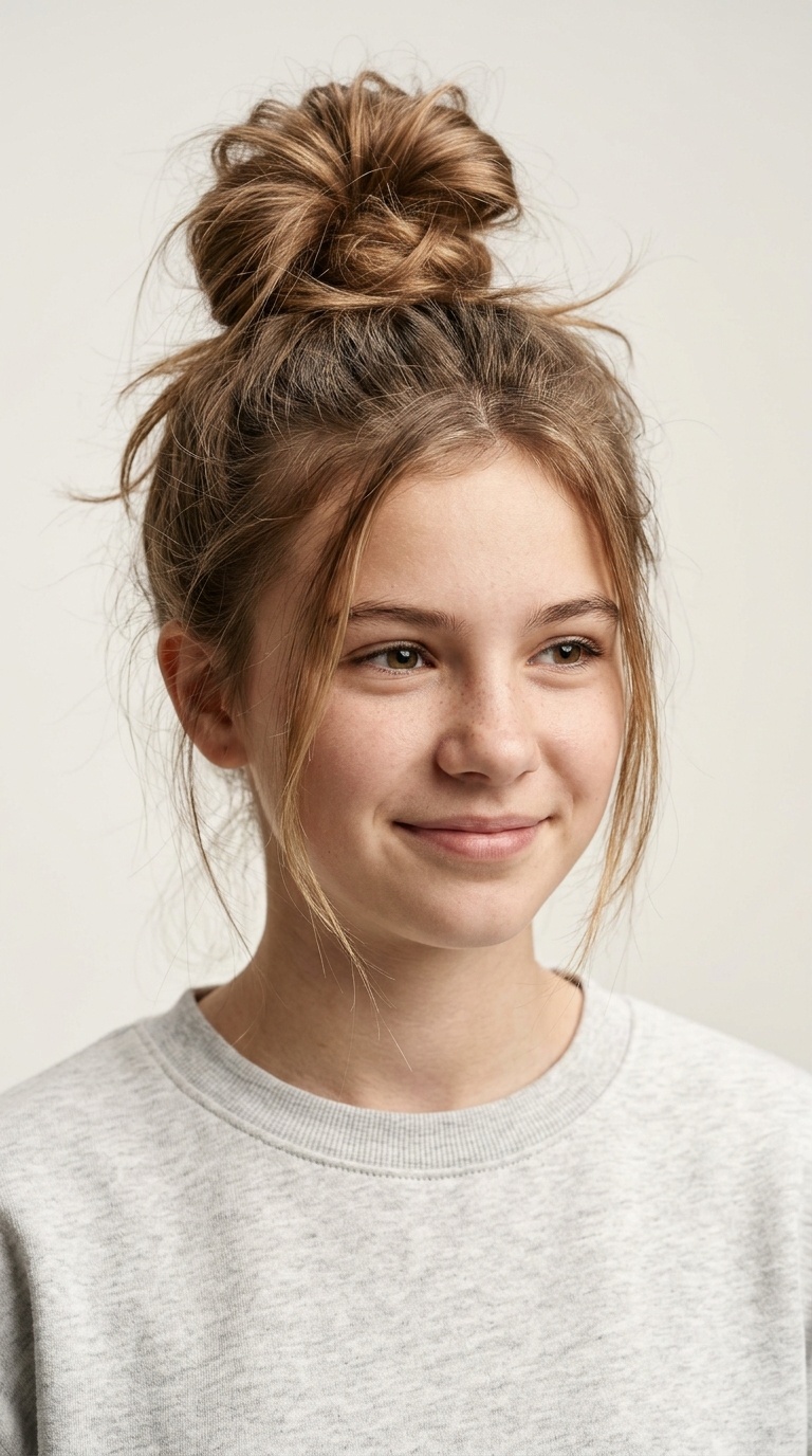 Messy Top Knot
