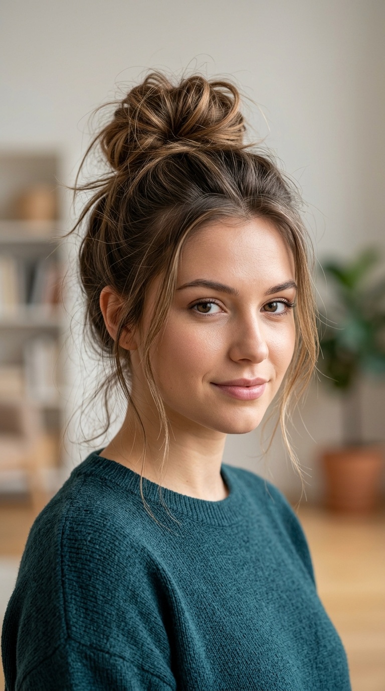 Messy Top Knot