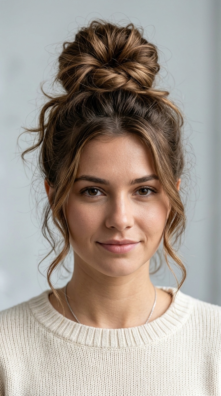 Messy Top Knot