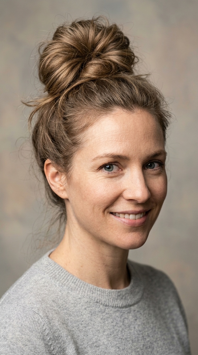 Messy Top Knot