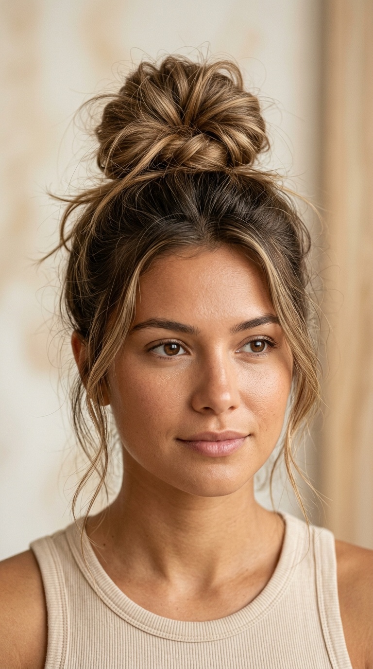 Messy Top Knot