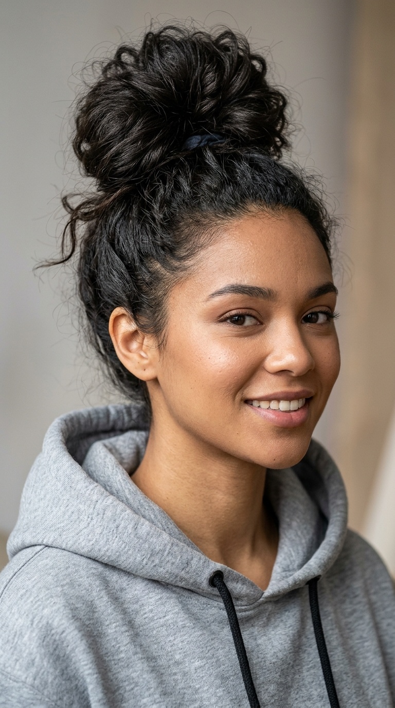 Messy Top Knot