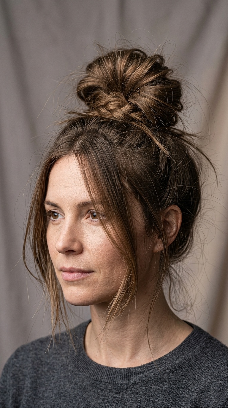 Messy Top Knot
