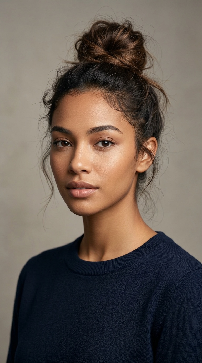 Messy Top Knot