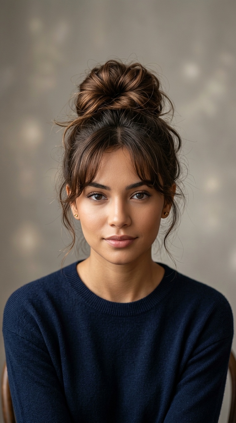Messy Top Knot