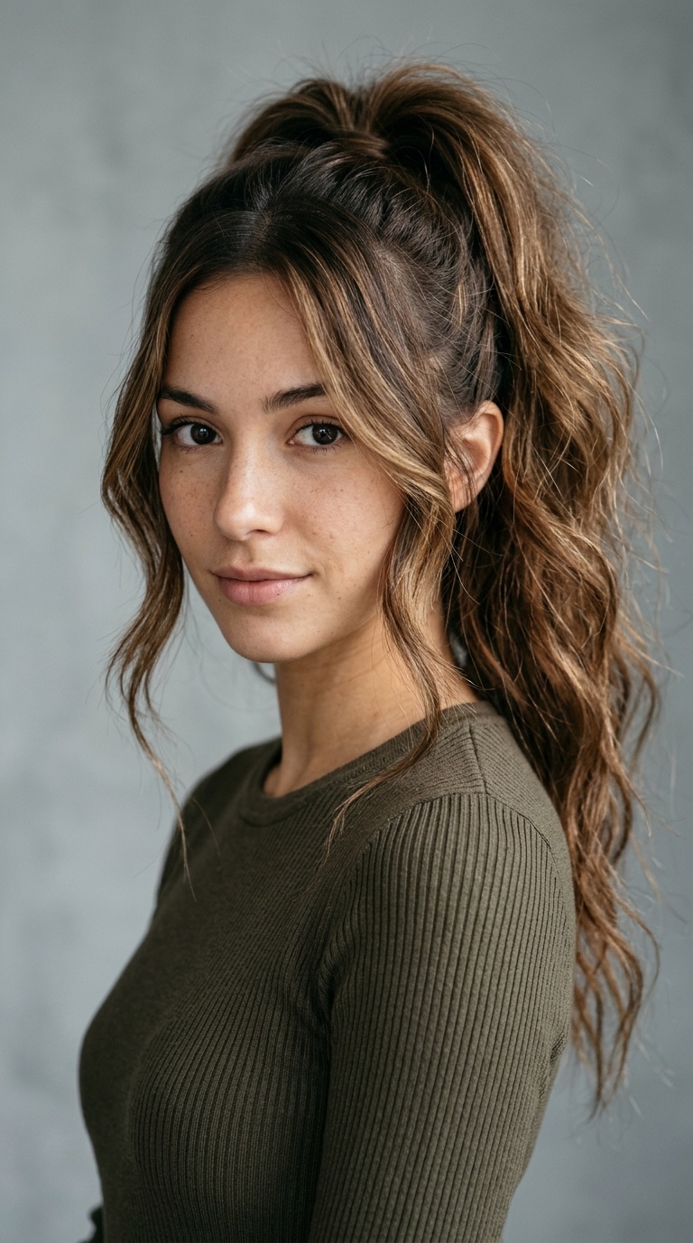 Messy Volume with Face-Framing Strands