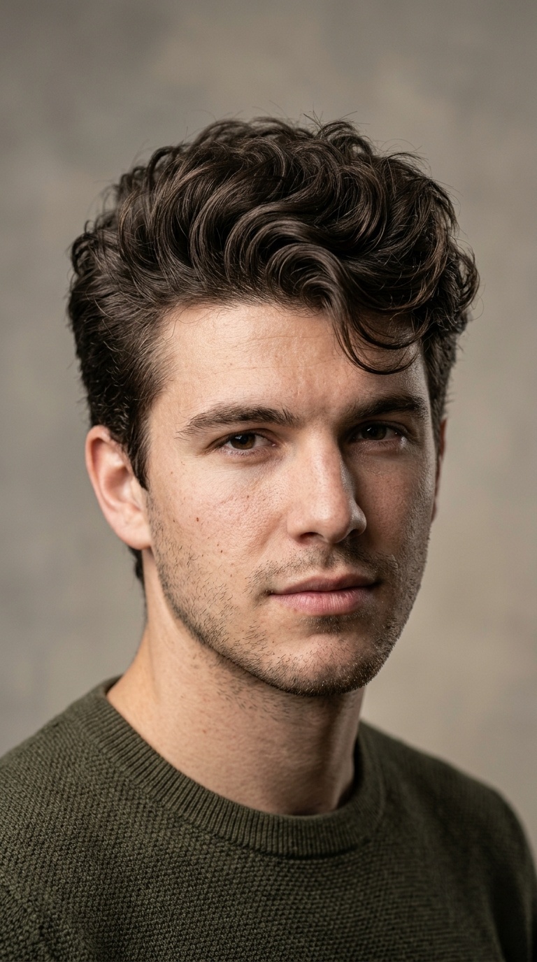 Messy Wavy Quiff