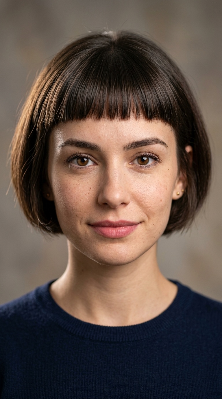 Micro Bangs with Bob