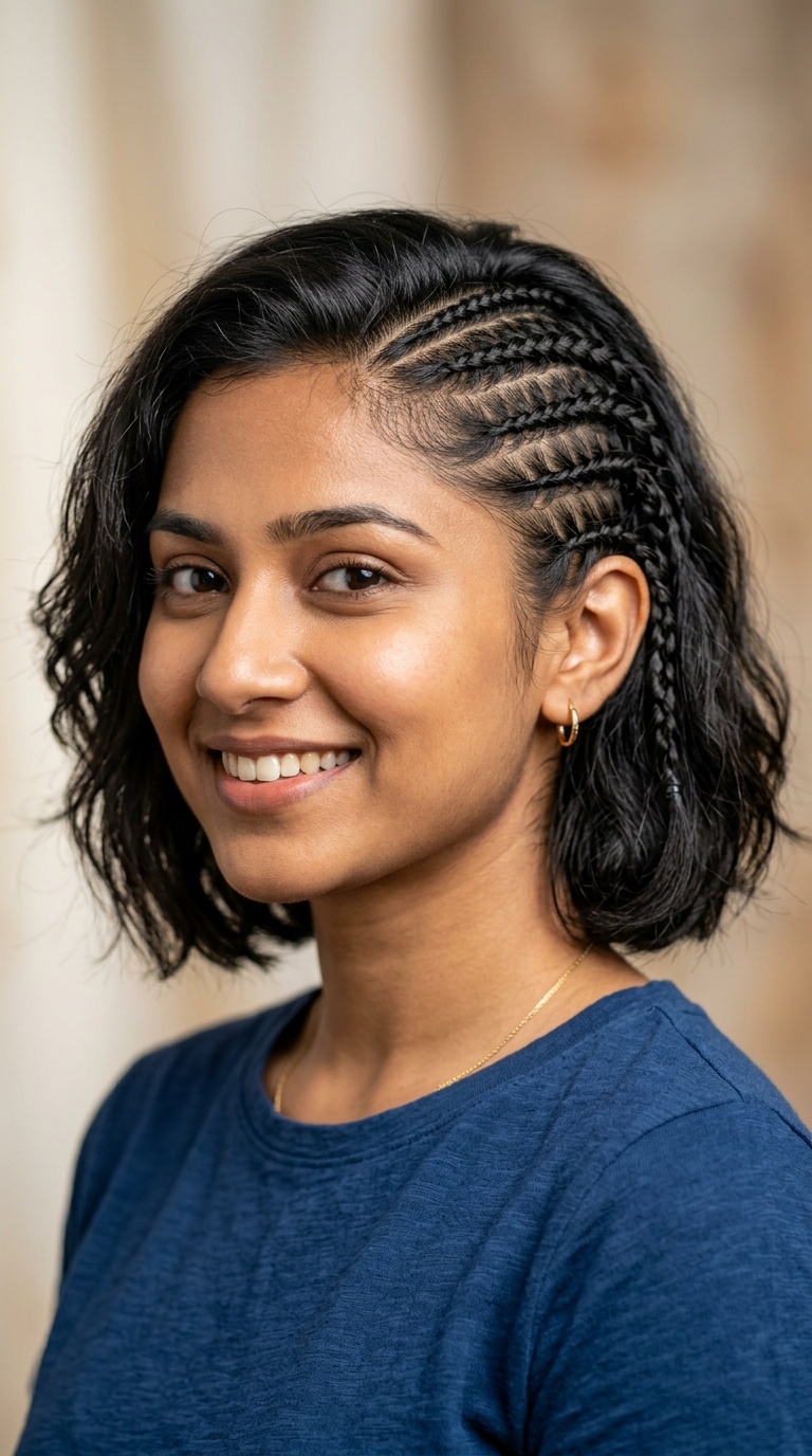Micro-Braid Side Tucks