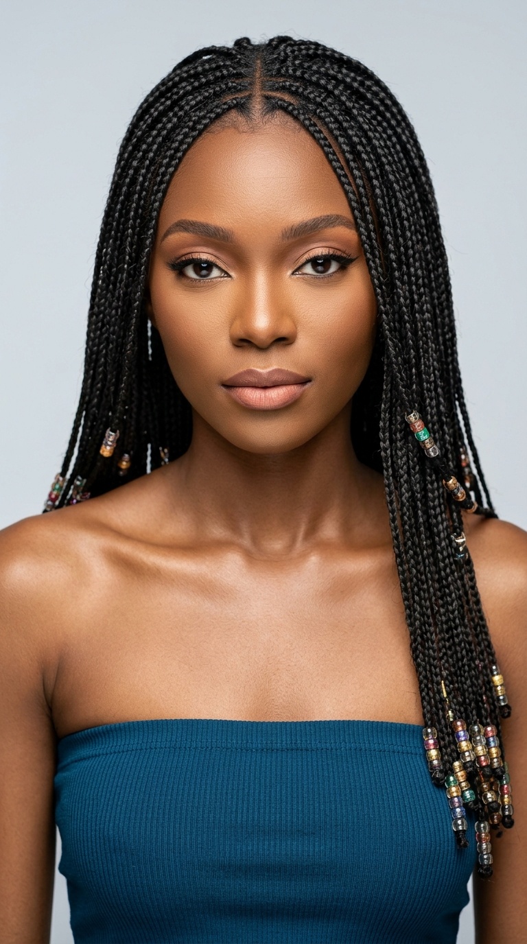 Micro Braids with Beads