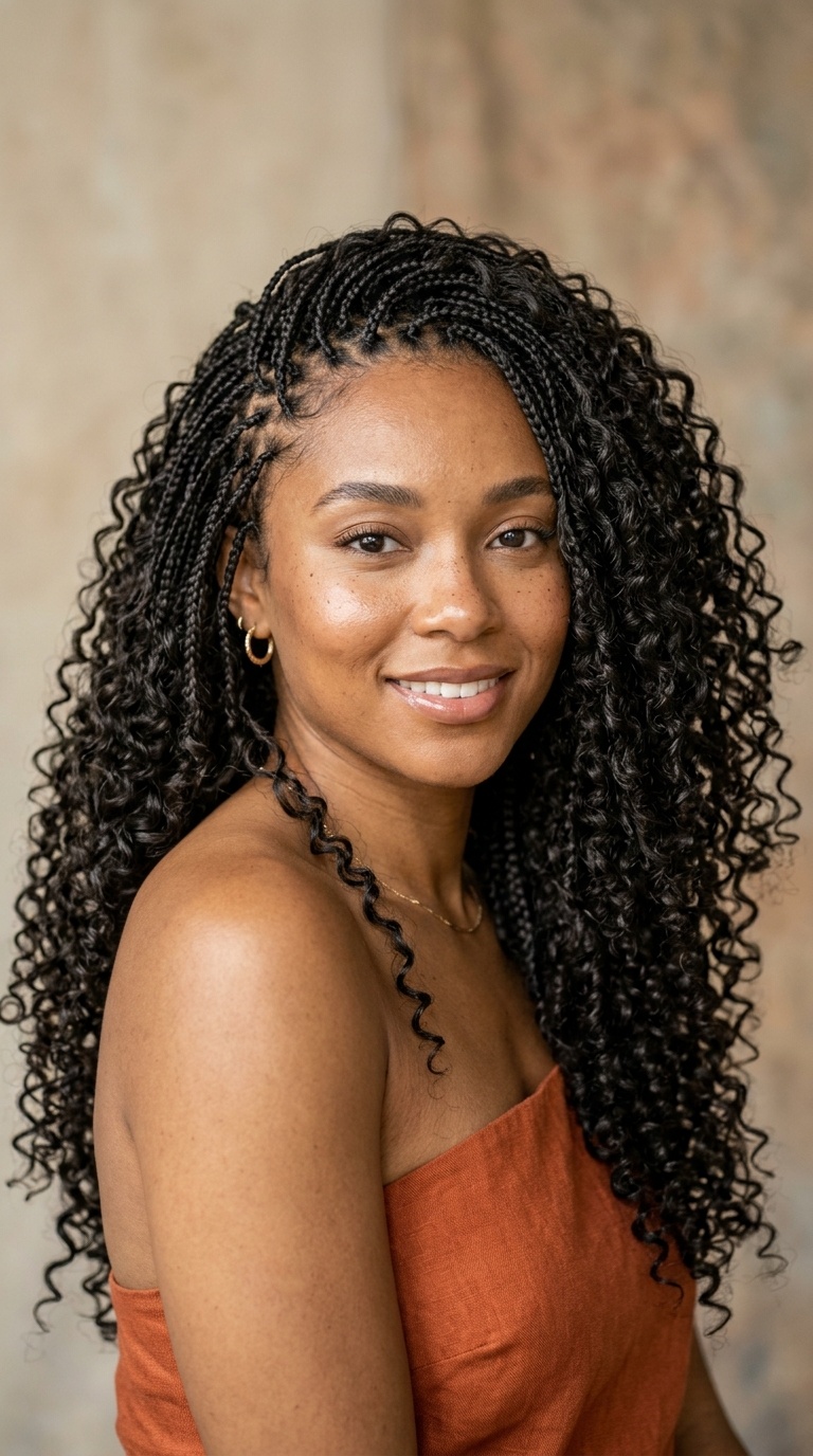 Micro-Braids with Excessive Curls