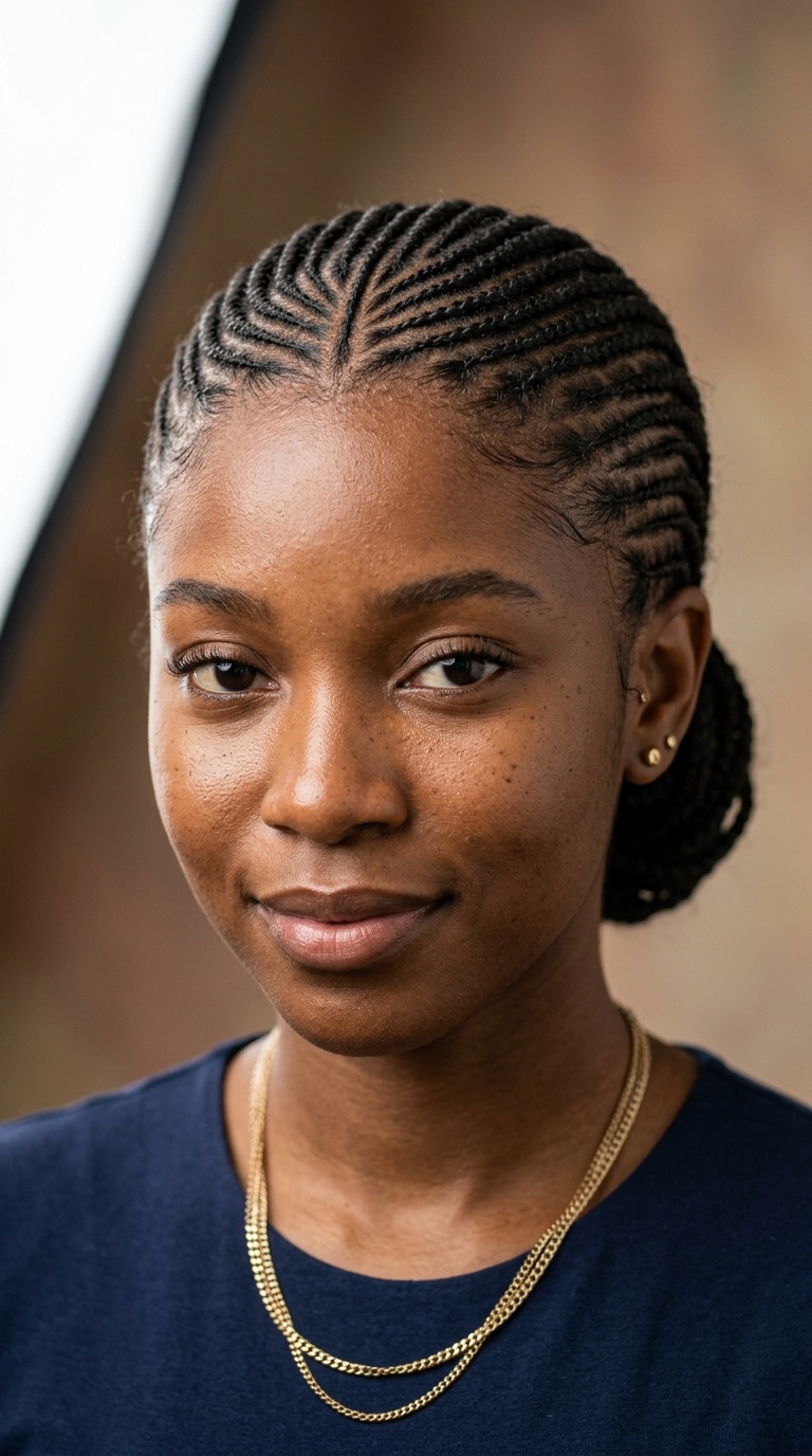 Micro Cornrows for Maximum Detail
