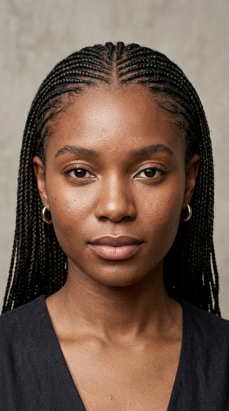 Micro-Cornrows for Texture