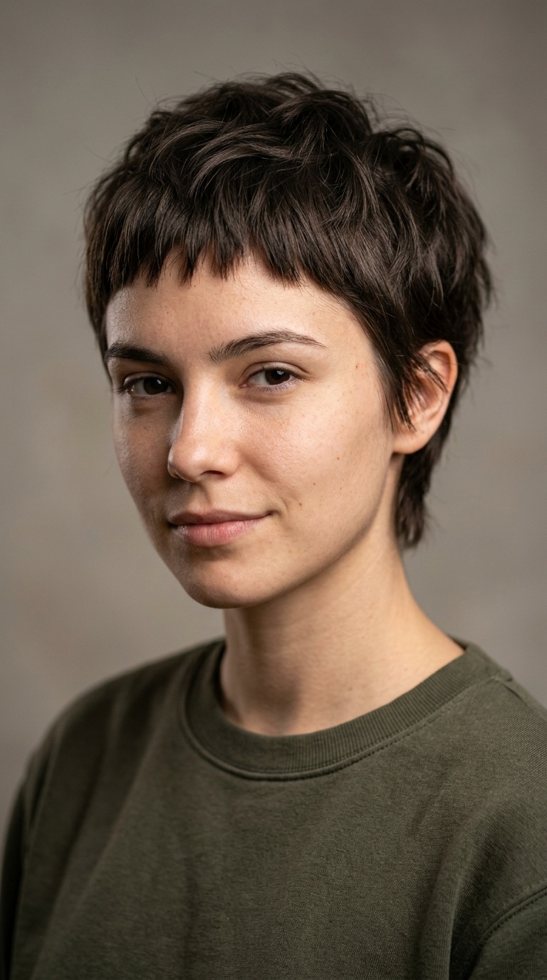 Micro Fringe Pixie