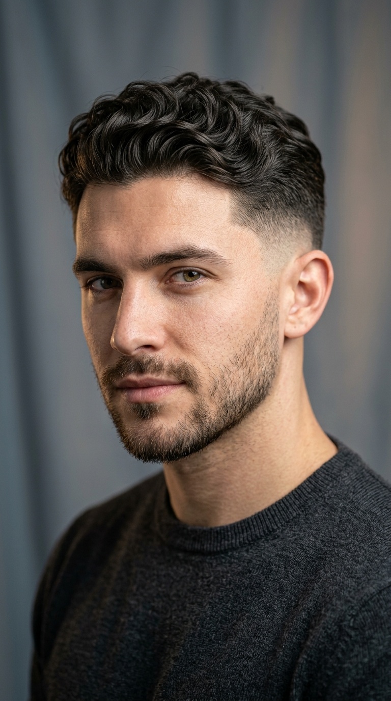 Mid-Fade Wavy Texture