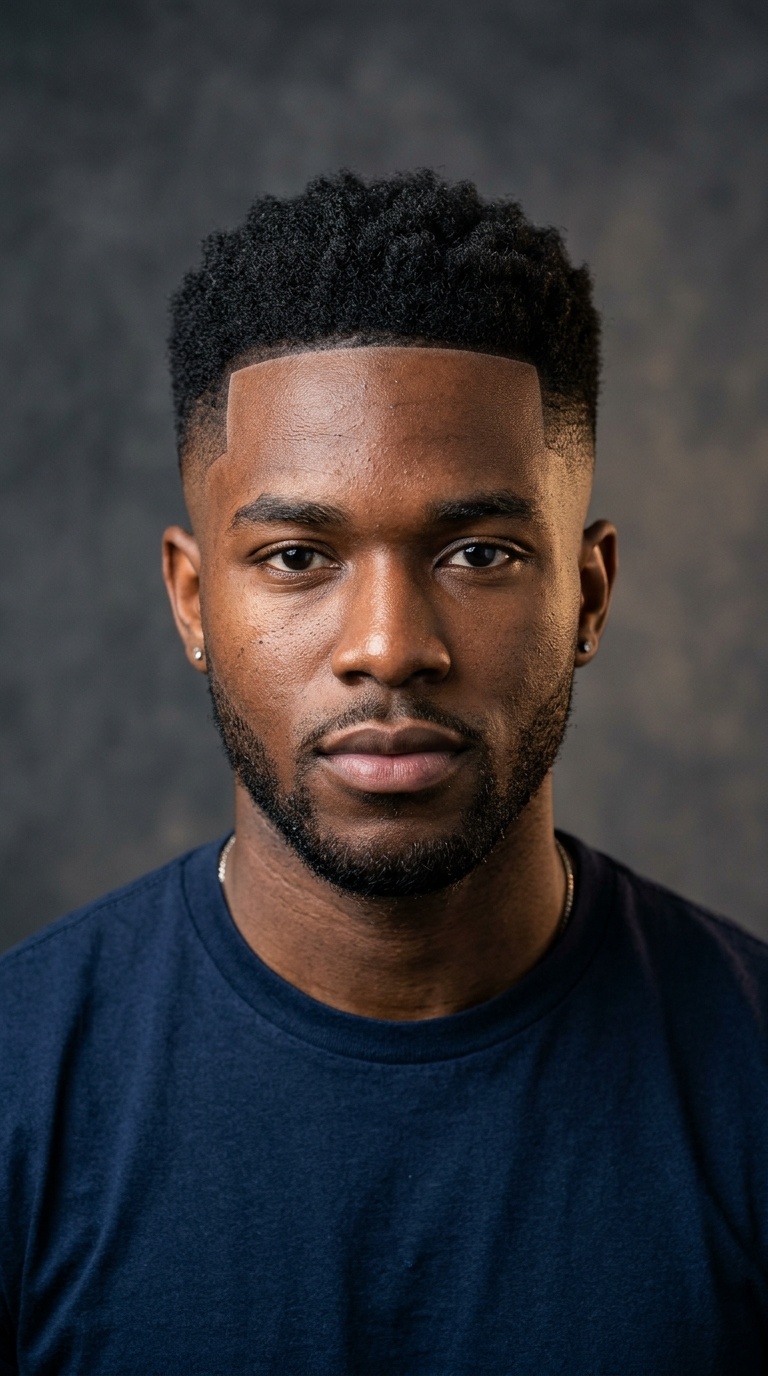 Mid-Fade with Crisp Line-up