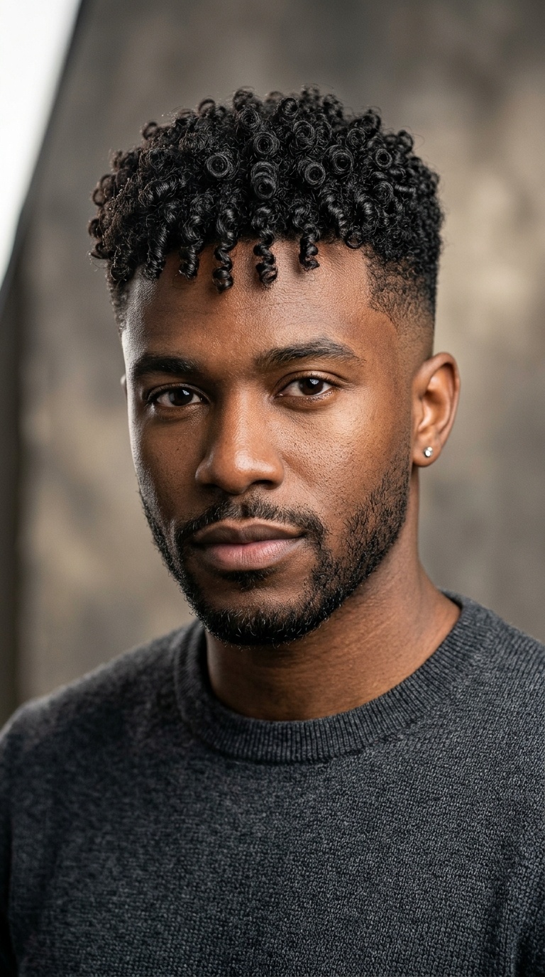 Mid-Fade with Spiraled Definition